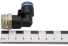 Фитинг угловой для пластиковых трубок (10 мм; 1/2М) ROCKFORCE RF-SPL10-04