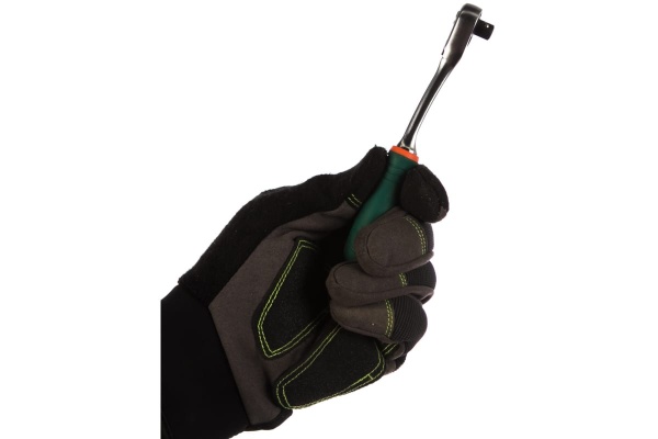 Рукоятка трещоточная 1/4д.DR, 60 зубцов, 140 мм Jonnesway R6802 46030