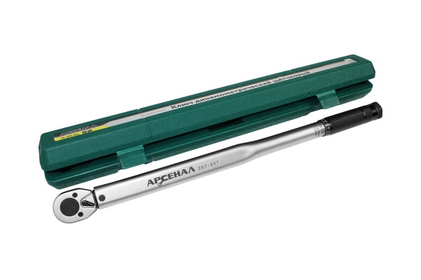 Динамометрический ключ Арсенал 1/2", 70-350Нм, щелчковый 8144830