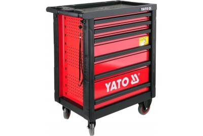 Инструментальная тележка YATO 177 предметов, 6 ящиков YT-5530