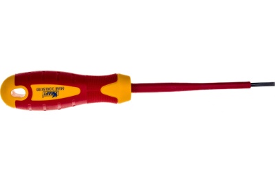Диэлектрическая шлицевая отвертка 3.0х0.5х100 KRAFT KT 700427