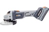 Аккумуляторная угловая шлифовальная машина FTL ag-x 125/20v Evo, бесщеточный двигатель 20 В, в комплекте 8080