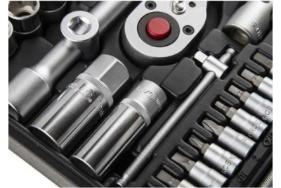 Набор инструмента ROCKFORCE 1/2, 1/4 DR 6-гранный, 82пр + 6пр. RF-4821-7-PREMIUM