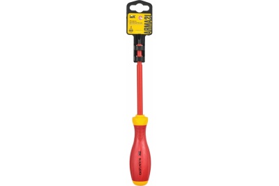 Диэлектрическая отвертка IEK ARMA2L 3 SL5,5x125 K3 A2L3-SC30-K3-SL-55-125