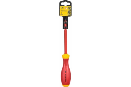 Диэлектрическая отвертка IEK ARMA2L 3 SL5,5x125 K3 A2L3-SC30-K3-SL-55-125