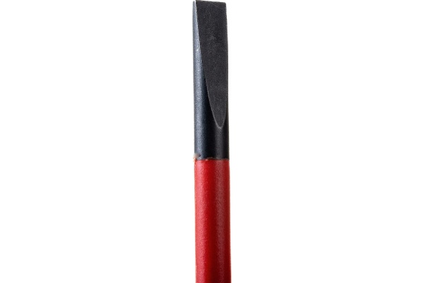 Отвертка KNIPEX SL4.0x0.8 шлицевая тонкая VDE, L  лезвия 100 мм, 1000V, 2-комп. рук-ка KN-982040SL
