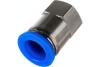 Фитинг металлический 12 мм - внутренняя резьба 1/4" Pegas pneumatic 5213