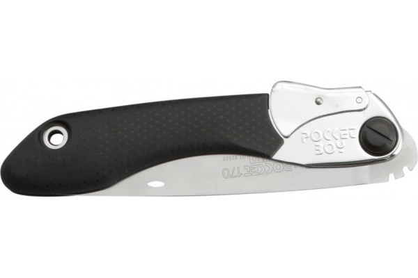 Складная пила Silky 170мм, 10зуб/30мм чёрная рукоять Si М00002544