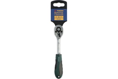 Вороток с трещоткой TUNDRA квадрат 1/4", 48 зубов, CrV 1799949
