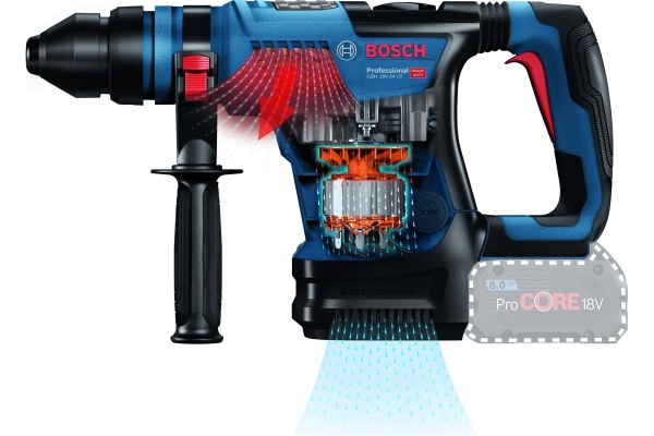 Аккумуляторный перфоратор BOSCH GBH 18V-34 CF 0611914021