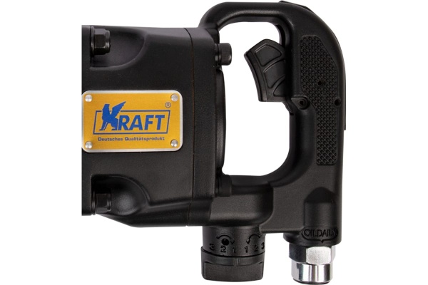Пневматический грузовой гайковерт KRAFT 1", 2600 н.м., с коротким валом KT 707012