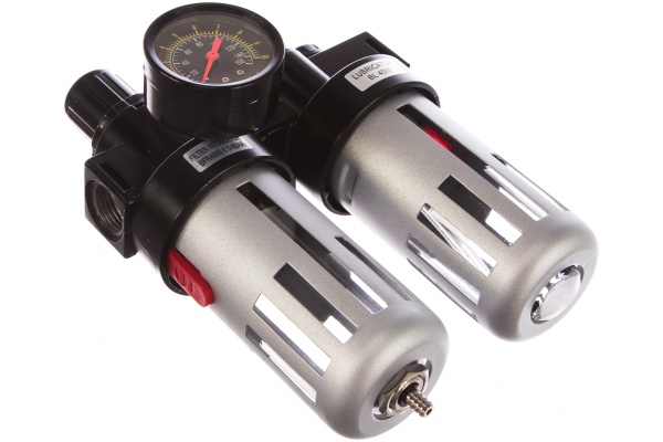Фильтр-редуктор-лубрикатор 1/2" KraftWell KRW1771.2A12