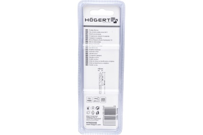 Сверло по дереву (8x60 мм; 6-гранный хв-к; HSS) HOEGERT TECHNIK HT6D348