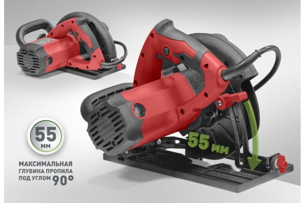 Циркулярная пила по камню MESSER м125-pro, 125мм, 1.75 квт, 12500 об/мин 10-45-006