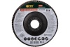 Диск наждачный лепестковый для УШМ (125х22,2 мм; Р24) FIT IT 39550