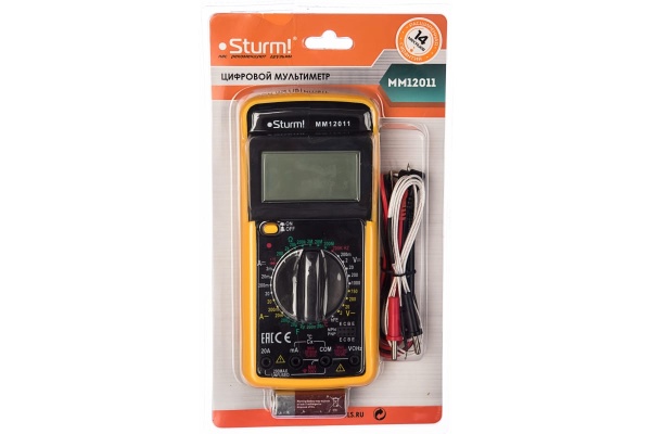 Мультиметр Sturm MM12011
