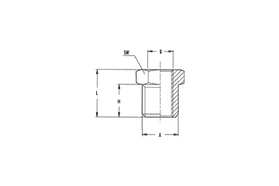 Переходник мама 1/4" - папа 1/2" (блистер) 1218/6 270/5 M1/2*F1/4 GAV 38916