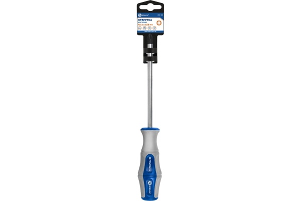 Отвёртка Ultra Grip PZ-3 х 150 мм CR-V КОБАЛЬТ 646-423