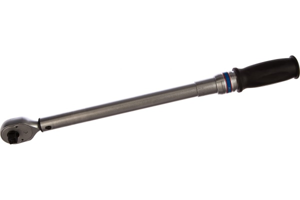 Динамометрический ключ для левой и правой резьбы KING TONY P34462-1DG 1/2", 40-200 Нм, футляр, в комплекте 2 торцевые головки
