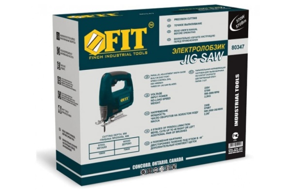 Электрический лобзик FIT JS-500 80347