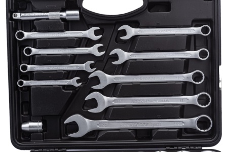 Набор инструмента ROCKFORCE 1/2 и 1/4DR 6-гранный 82 предметов RF-4821-5