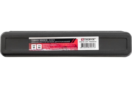 Двусторонний динамометрический ключ THORVIK TWBDM1415 1/4DR, 1-5 Нм 53576