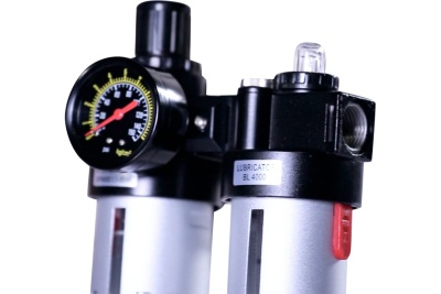 Фильтр-редуктор-лубрикатор 3/8" KraftWell KRW1771.2A38