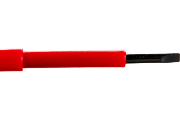 Диэлектрическая отвертка СИБРТЕХ SL3*75mm 12931