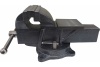 Слесарные тиски GRIFF 100 мм, серия PRO, поворотные, стальные, с наковальней g164024