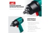 Ударный пневматический гайковерт KRAFTOOL PW-1300c, 1/2" 1300 Нм 64205