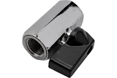 Шаровой кран переходник Pegas pneumatic резьба внутренняя 1/4" FXF  4403