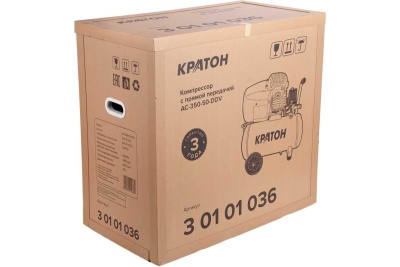 Компрессор с прямой передачей Кратон AC-350-50-DDV 3 01 01 036