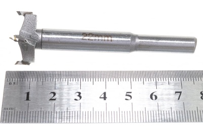 Сверло Форстнера с карбидными вставками 22 мм FIT IT 36523