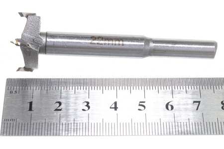 Сверло Форстнера с карбидными вставками 22 мм FIT IT 36523
