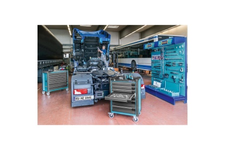 Инструментальная тележка HAZET Assistent 178 N-7 и 145 инструментов 179-7/145