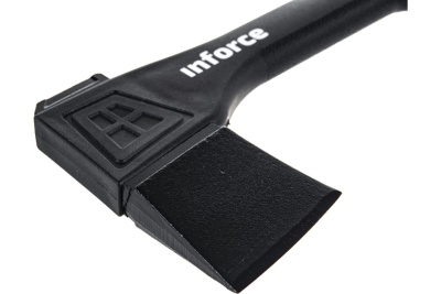 Универсальный топор с точилкой в кофре Inforce 440 г, 230 мм 06-12-23