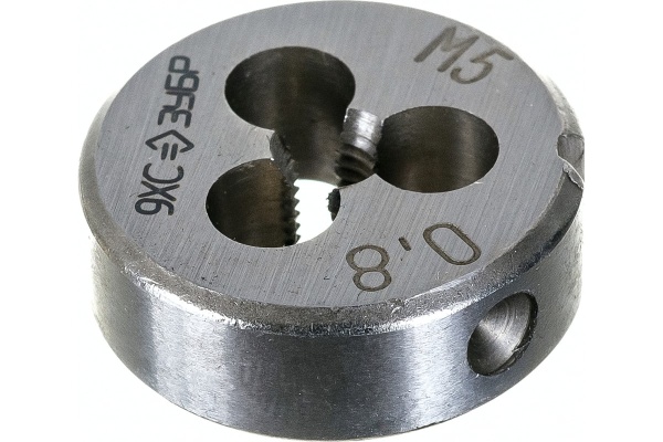 Набор плашек 8 предметов (М3-М12) Зубр 28128-H8