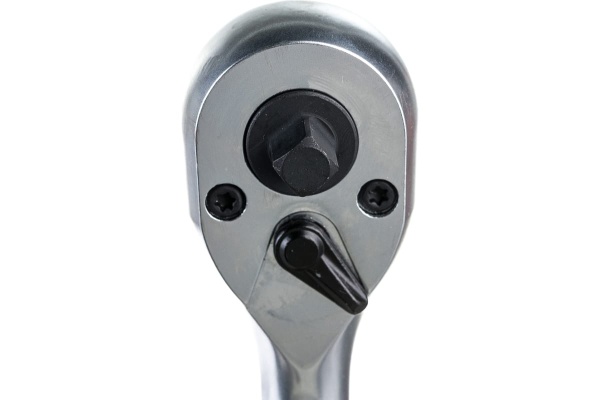 Реверсивная двухсторонняя трещотка с резиновой ручкой 1/4-3/8 ROCKFORCE RF-802321