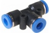 Фитинг T-образный 6 мм для пластиковых трубок ROCKFORCE RF-SPE06