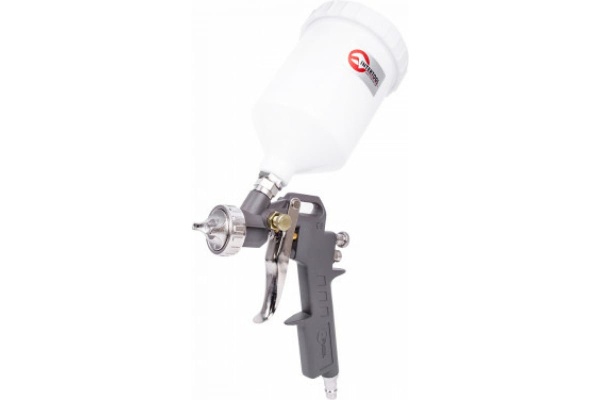 Пневматический краскопульт INTERTOOL HP, форсунка 1.5 мм, бачок 600 мл PT-0204