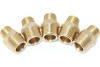 Соединитель резьбовой наружная резьба 1/2"x3/8", 5 шт Forsage 26099 F-MM08/06K