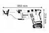 Аккумуляторная сабельная пила Bosch GSA 18 V-LI 0.601.64J.007