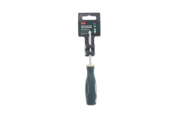 Крестовая магнитная отвертка ROCKFORCE Profi S2 PH1.0х75мм RF-7011075