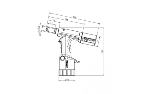 Заклепочник GESIPA Taurus 2 7570007 / 1457771