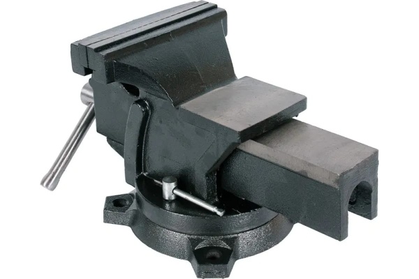 Стальные поворотные тиски Rockforce с наковальней, захват 6"-150 мм RF-6540306