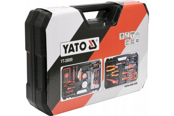 Набор инструментов электрика YATO 68пр. YT-39009