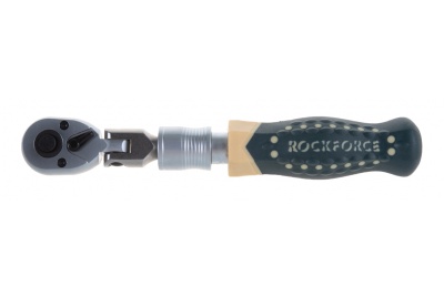 Трещотка реверсивная телескопическая (185-230 мм; 1/4"; 72 зуб.) Rockforce RF-802223