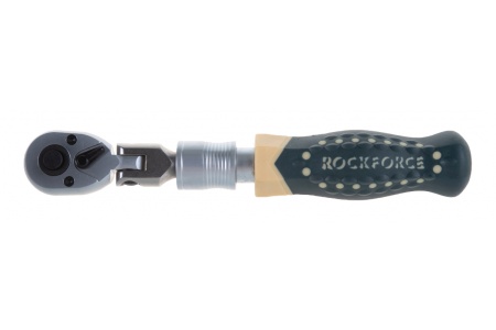 Трещотка реверсивная телескопическая (185-230 мм; 1/4"; 72 зуб.) Rockforce RF-802223