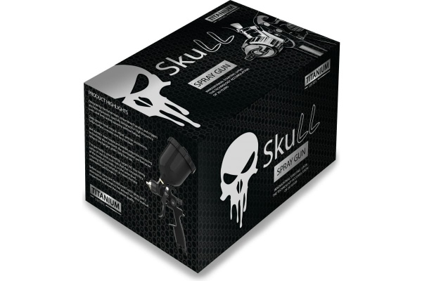 Краскопульт RADEX SKULL TITANIUM Spray gun RRP 20117