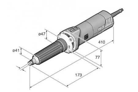 Прямошлифовальный инструмент Fein GSZ 8-280 PL 72231860000